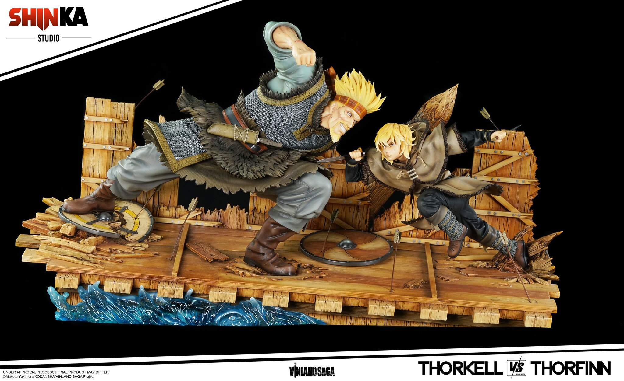Vinland Saga - Thorfinn - Thorkell - 1/6 (Shinka Studio) photo 3