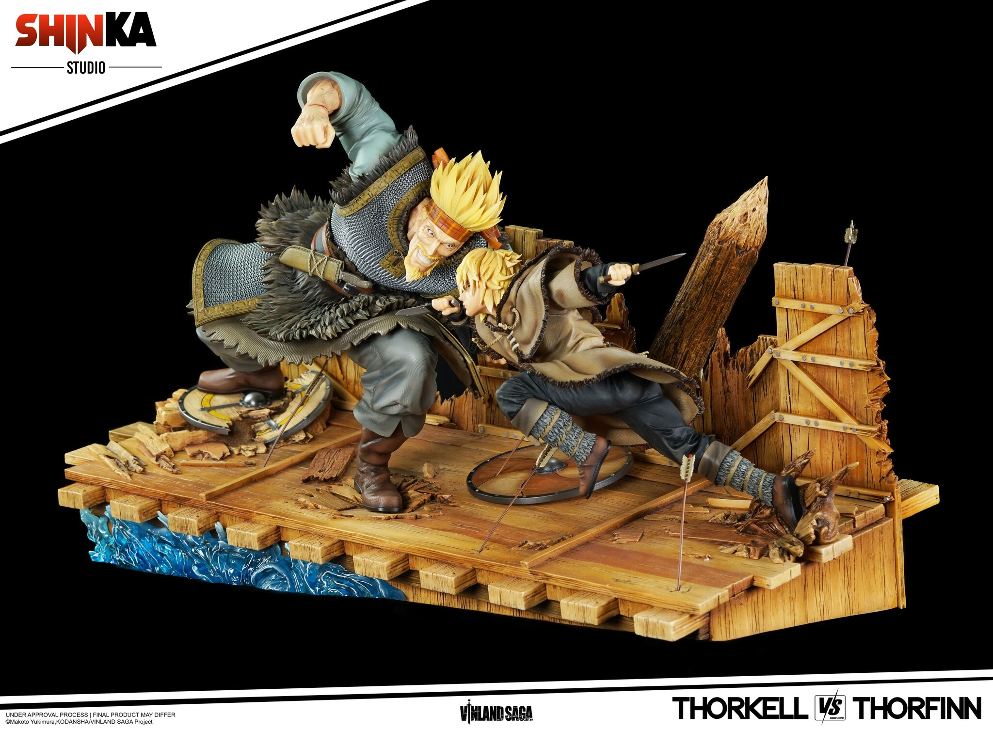 Vinland Saga - Thorfinn - Thorkell - 1/6 (Shinka Studio) photo 4