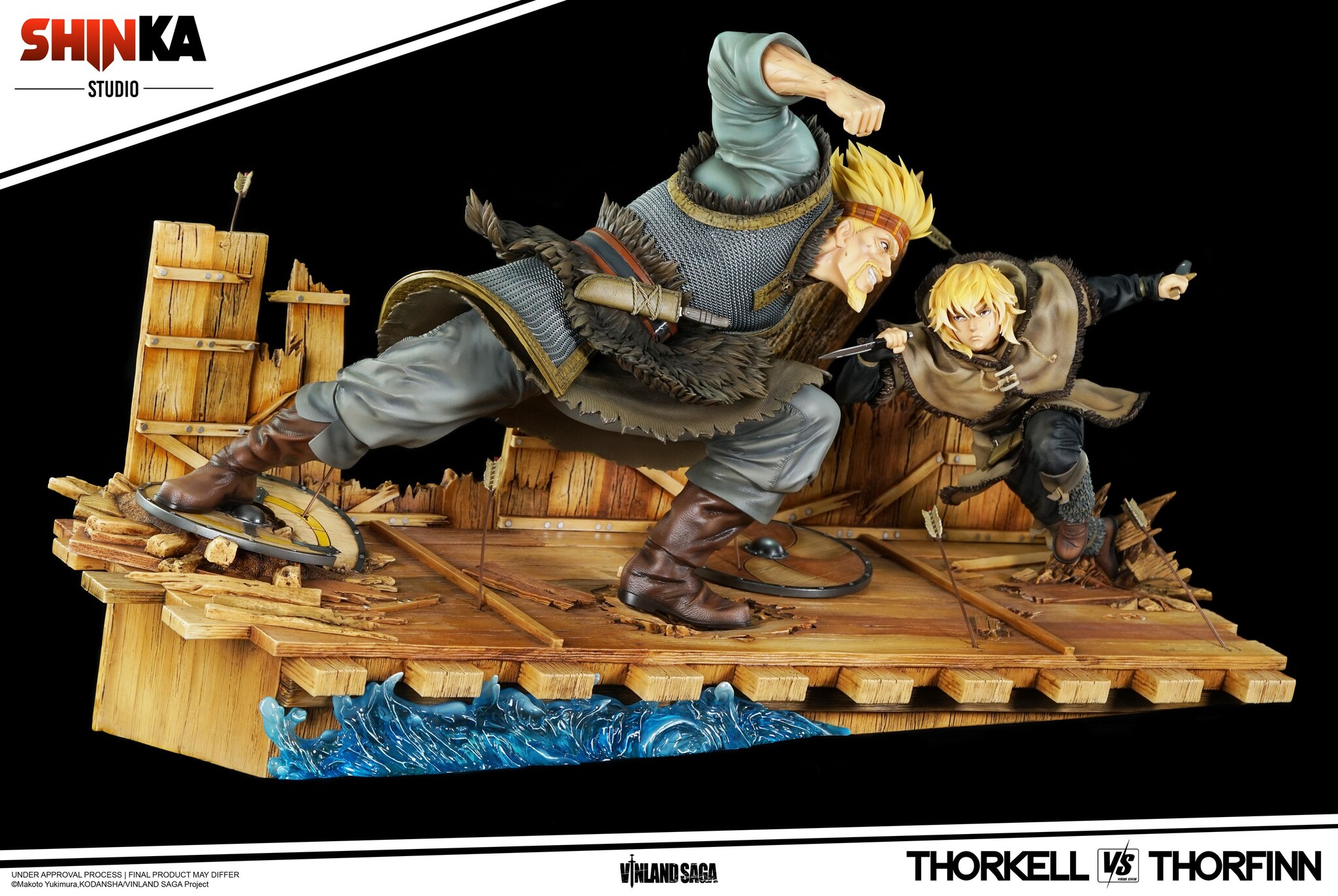 Vinland Saga - Thorfinn - Thorkell - 1/6 (Shinka Studio) photo 5