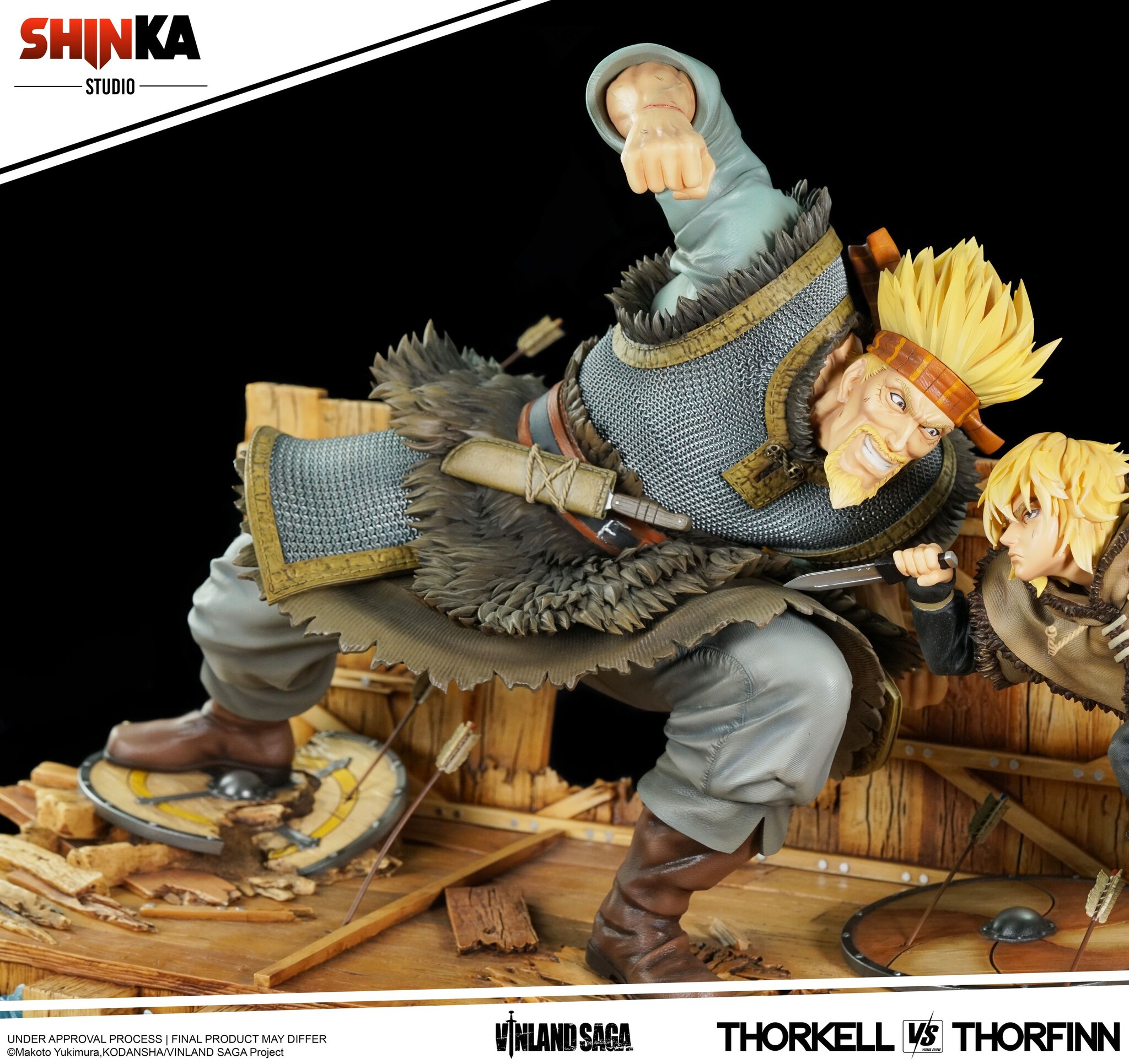 Vinland Saga - Thorfinn - Thorkell - 1/6 (Shinka Studio) photo 11
