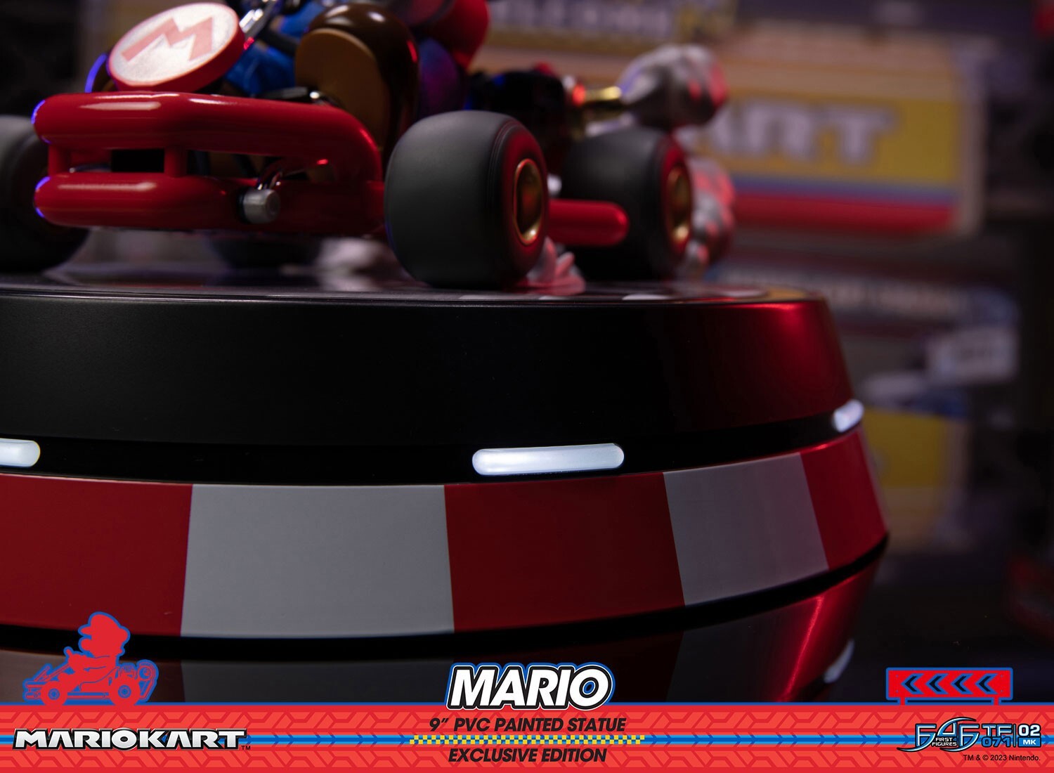 Mario Kart - Mario - True Form  (TF 070) - Exclusive Collector's (First 4 Figures) photo 3