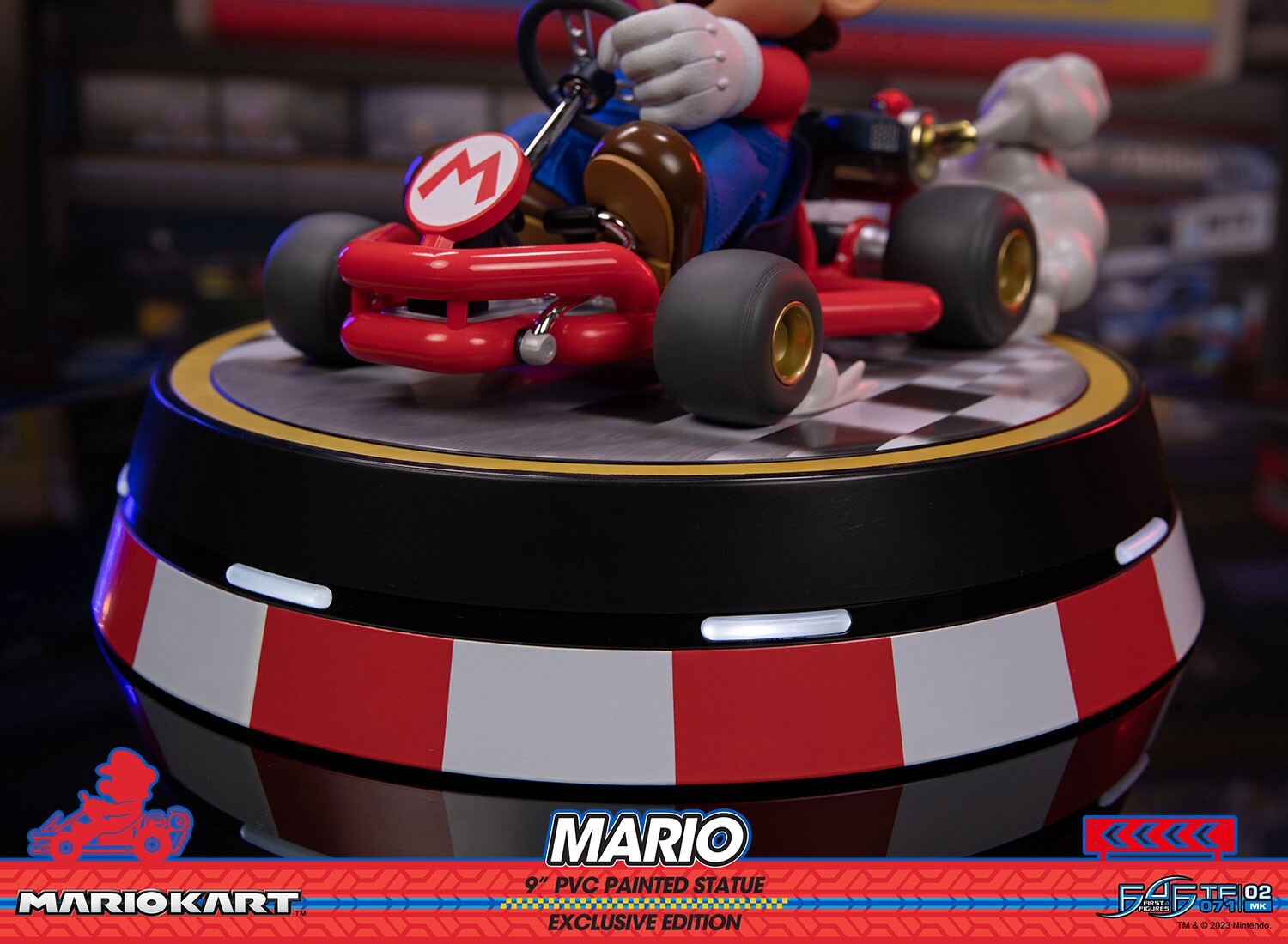 Mario Kart - Mario - True Form  (TF 070) - Exclusive Collector's (First 4 Figures) photo 4