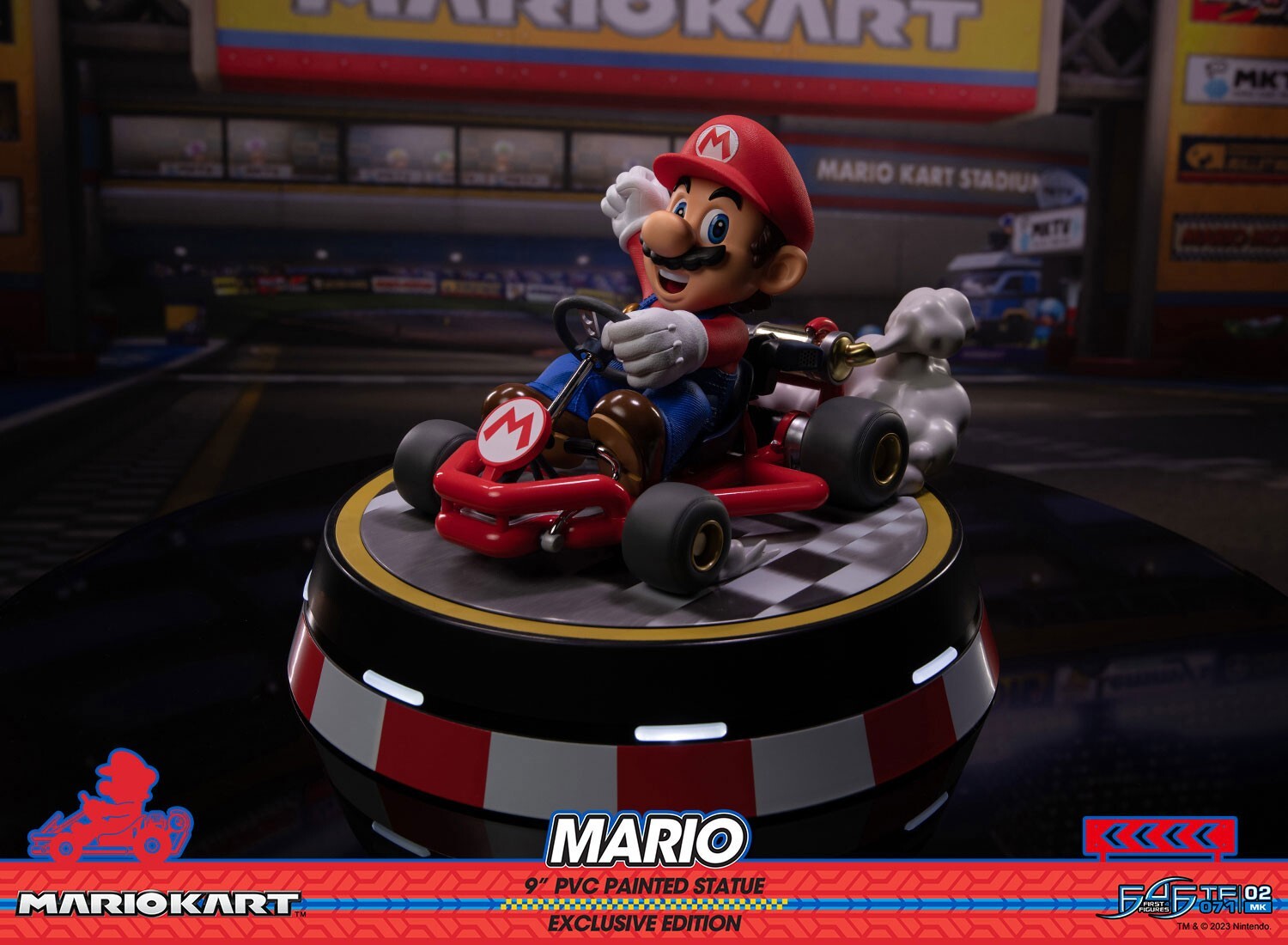 Mario Kart - Mario - True Form  (TF 070) - Exclusive Collector's (First 4 Figures) photo 6