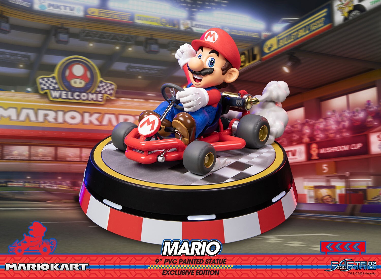 Mario Kart - Mario - True Form  (TF 070) - Exclusive Collector's (First 4 Figures) photo 7