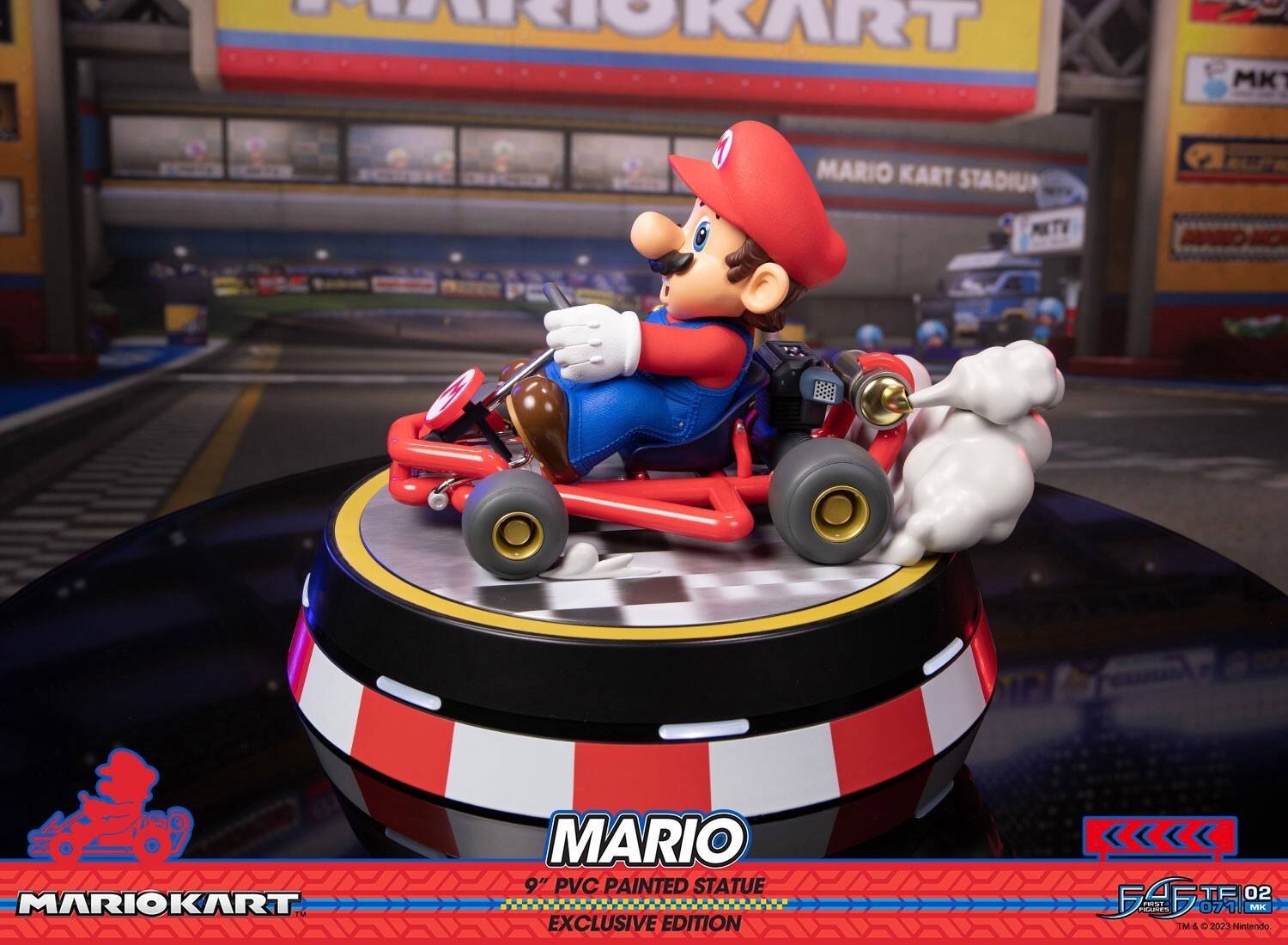 Mario Kart - Mario - True Form  (TF 070) - Exclusive Collector's (First 4 Figures) photo 8
