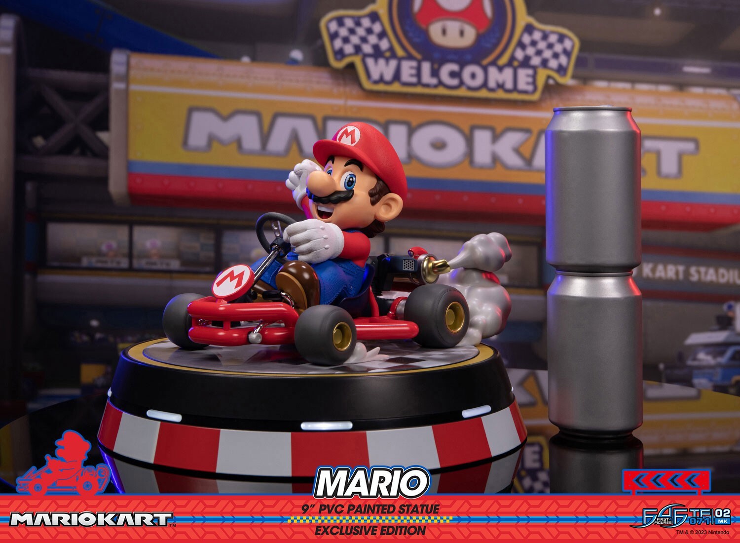 Mario Kart - Mario - True Form  (TF 070) - Exclusive Collector's (First 4 Figures) photo 9