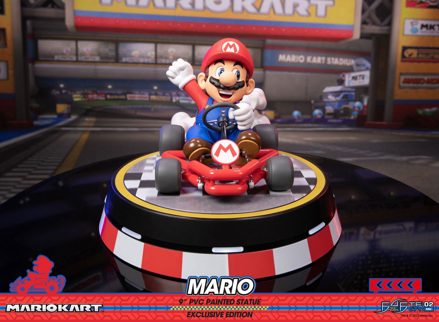 Mario Kart - Mario - True Form  (TF 070) - Exclusive Collector's (First 4 Figures) photo 11