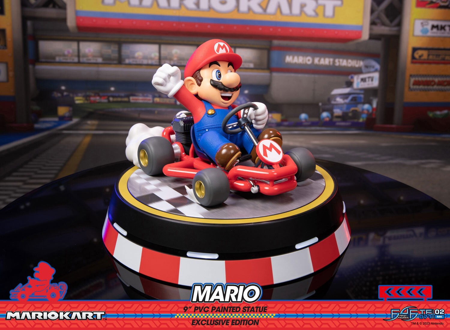 Mario Kart - Mario - True Form  (TF 070) - Exclusive Collector's (First 4 Figures) photo 13