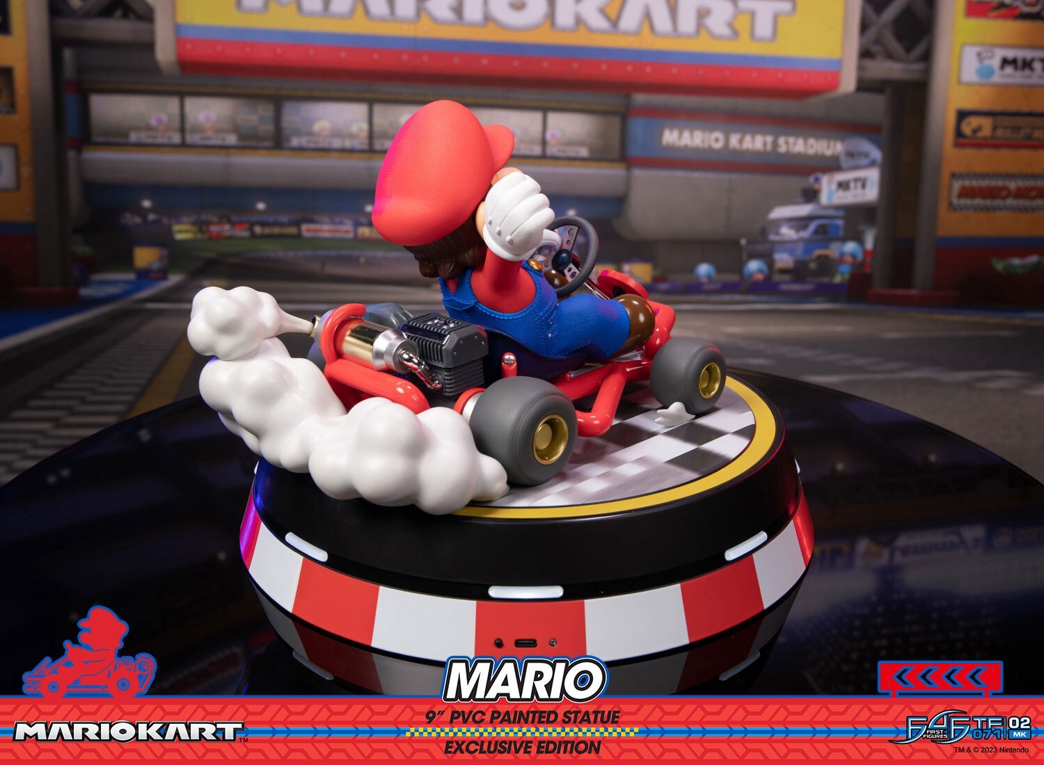 Mario Kart - Mario - True Form  (TF 070) - Exclusive Collector's (First 4 Figures) photo 14