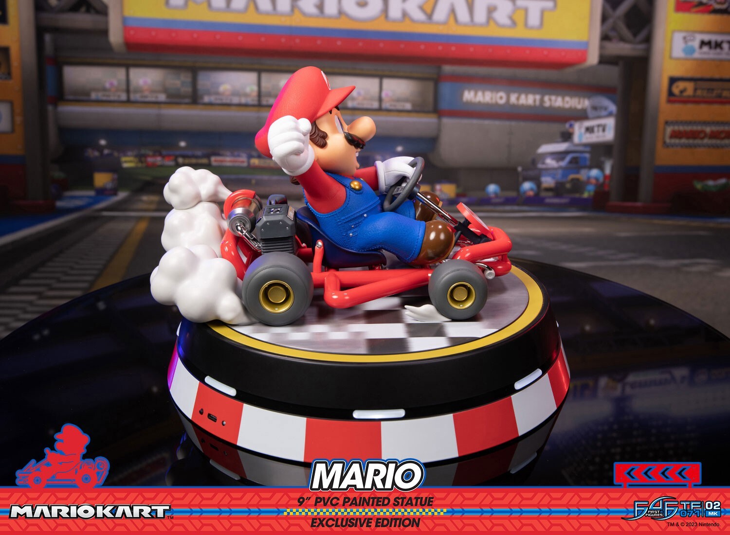 Mario Kart - Mario - True Form  (TF 070) - Exclusive Collector's (First 4 Figures) photo 17