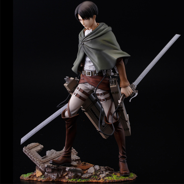 Shingeki no Kyojin - Levi - BRAVE-ACT - 1/8 - Cleaning ver. (Sentinel)