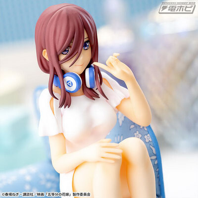 Eiga Gotoubun no Hanayome - Nakano Miku - Premium Chokonose Figure (SEGA) photo 2