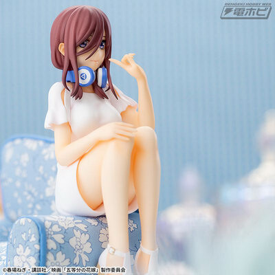 Eiga Gotoubun no Hanayome - Nakano Miku - Premium Chokonose Figure (SEGA) photo 3
