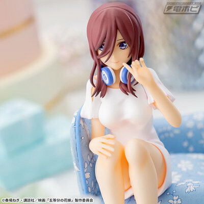 Eiga Gotoubun no Hanayome - Nakano Miku - Premium Chokonose Figure (SEGA) photo 15