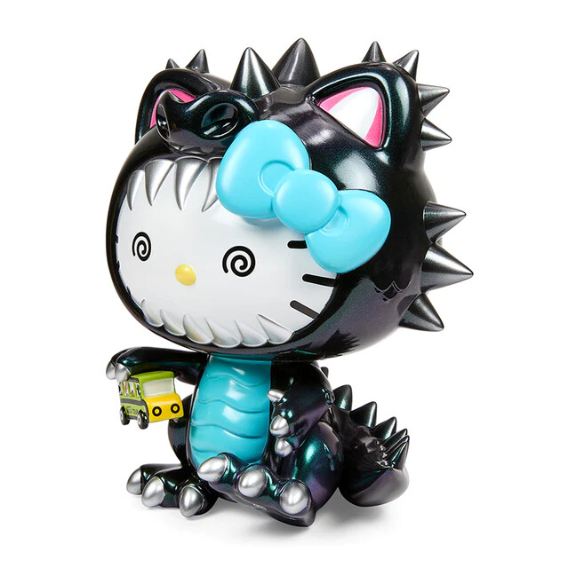 Hello Kitty - kidrobot x Sanrio - Kaiju Cosplay, Metallic Midnight (Kidrobot) photo 3