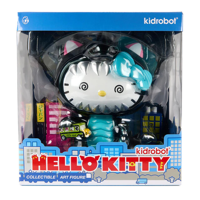 Hello Kitty - kidrobot x Sanrio - Kaiju Cosplay, Metallic Midnight (Kidrobot) photo 18