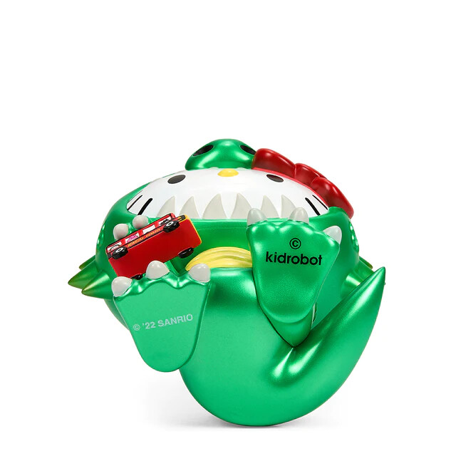 Hello Kitty - kidrobot x Sanrio - Kaiju Cosplay, Metallic Green (Kidrobot) photo 9