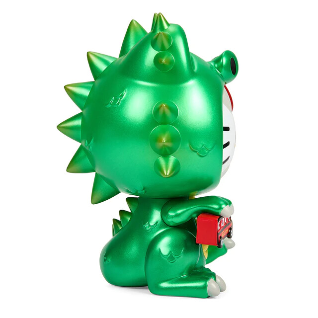 Hello Kitty - kidrobot x Sanrio - Kaiju Cosplay, Metallic Green (Kidrobot) photo 13