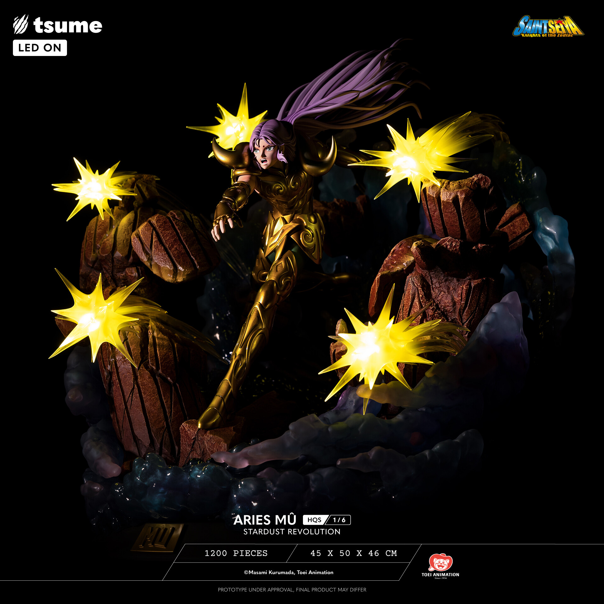 Saint Seiya - Aries Mu - HQS - Stardust Revolution - 1/6 (Tsume) photo 3