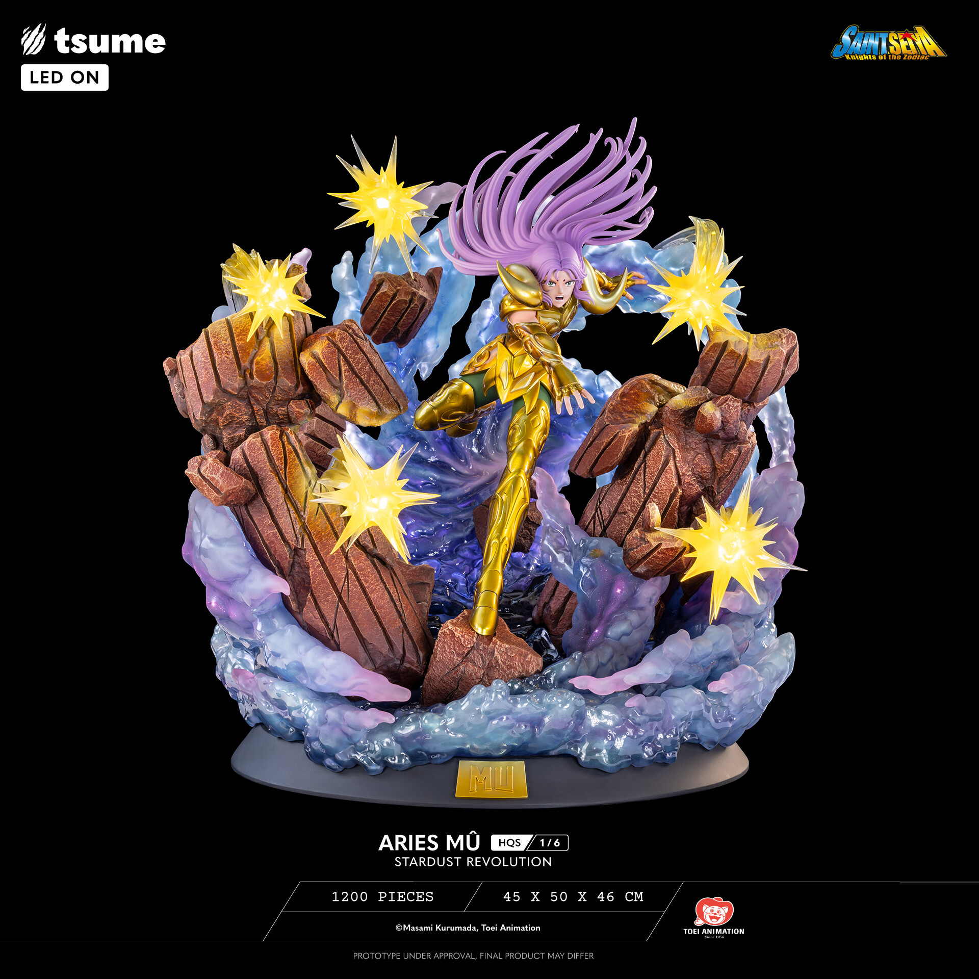 Saint Seiya - Aries Mu - HQS - Stardust Revolution - 1/6 (Tsume) photo 5