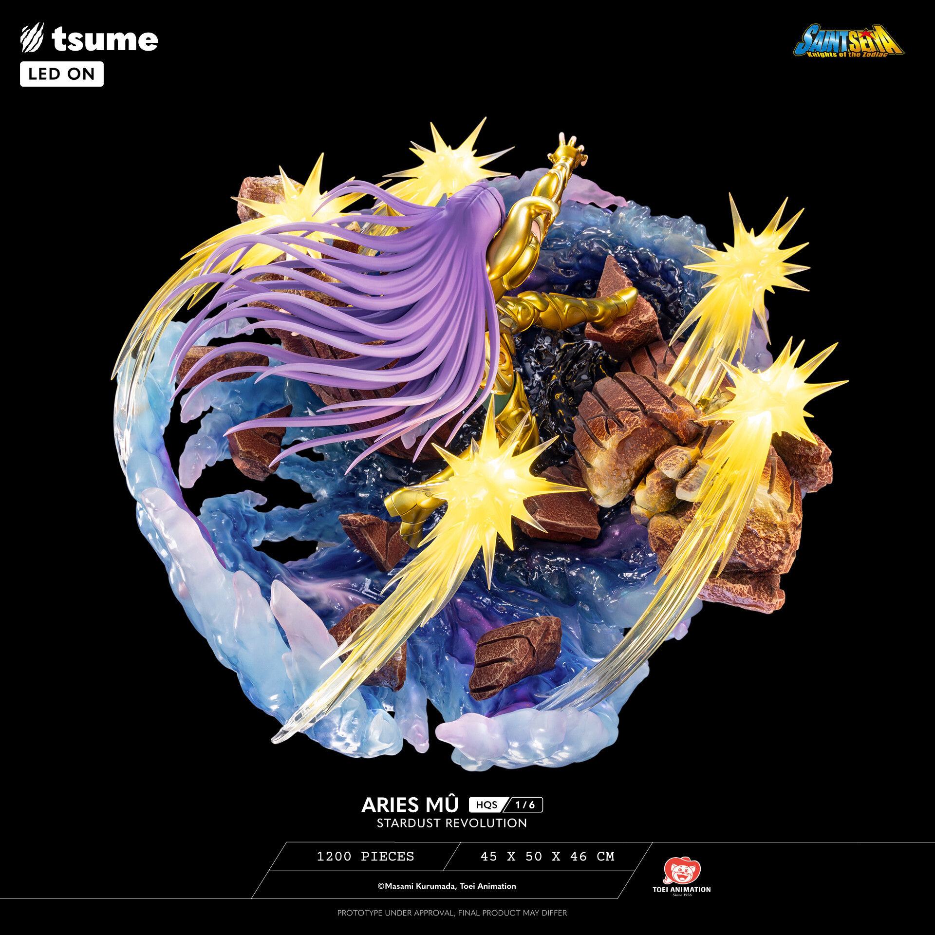 Saint Seiya - Aries Mu - HQS - Stardust Revolution - 1/6 (Tsume) photo 7