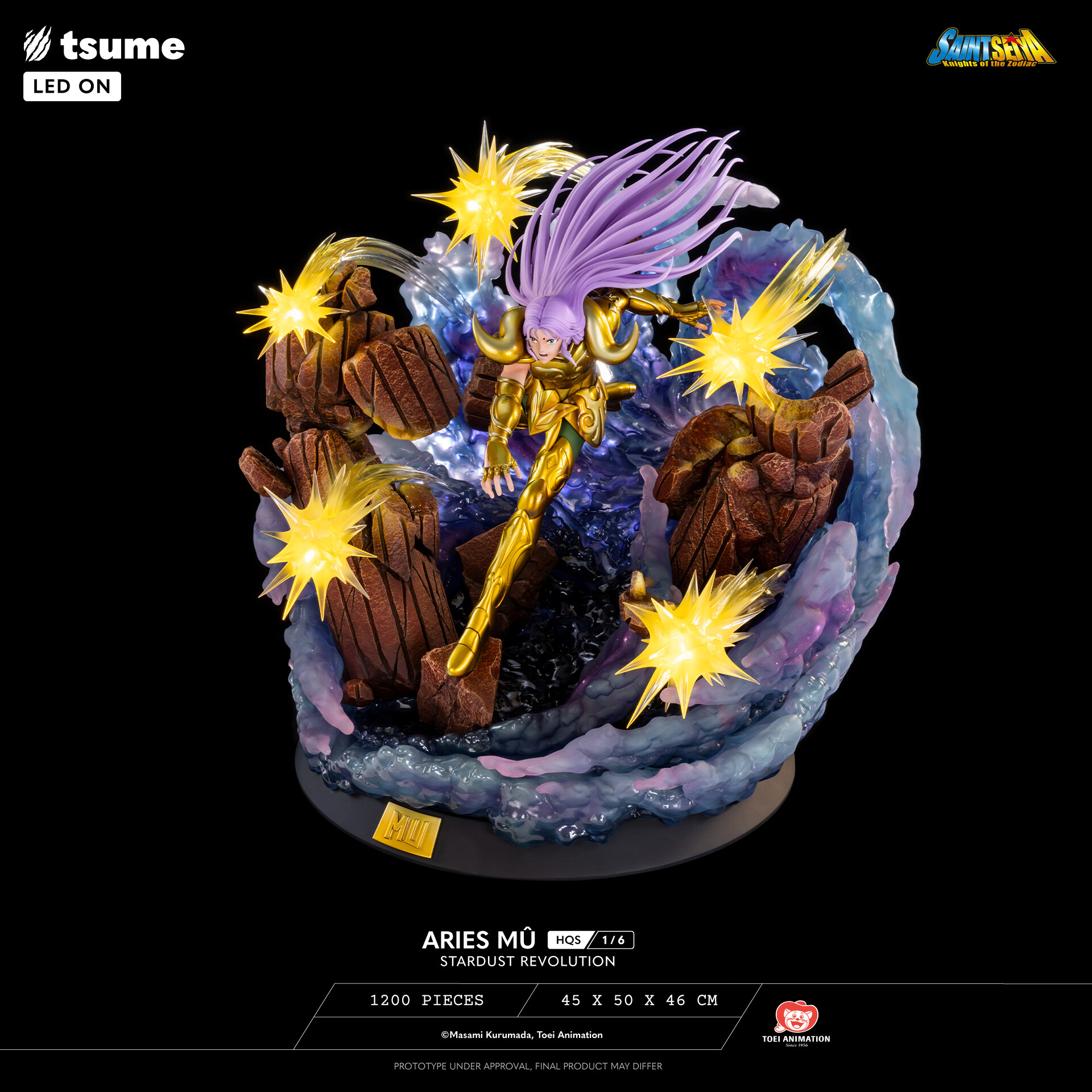 Saint Seiya - Aries Mu - HQS - Stardust Revolution - 1/6 (Tsume) photo 8