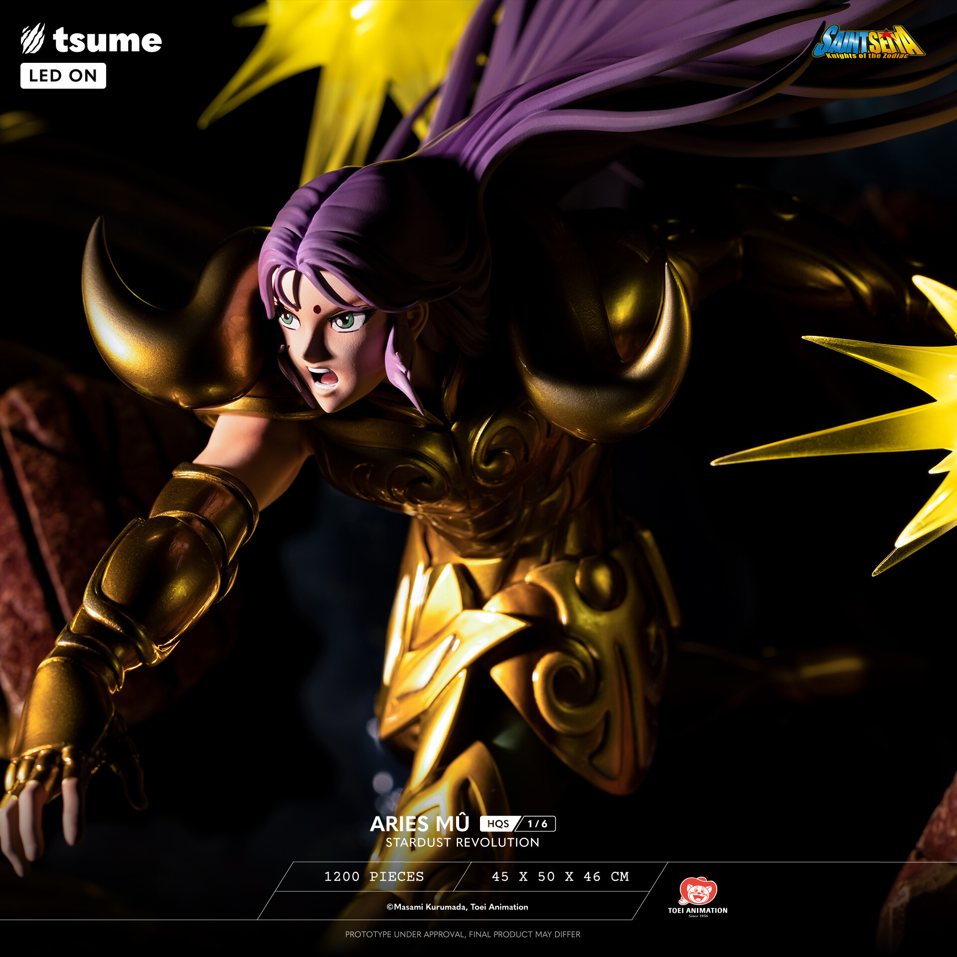 Saint Seiya - Aries Mu - HQS - Stardust Revolution - 1/6 (Tsume) photo 9