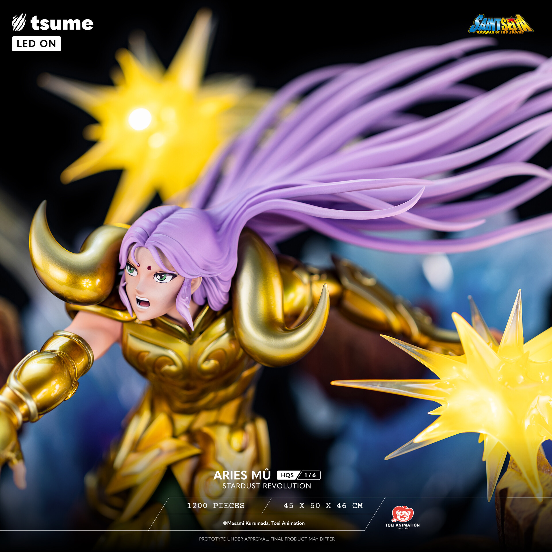 Saint Seiya - Aries Mu - HQS - Stardust Revolution - 1/6 (Tsume) photo 10