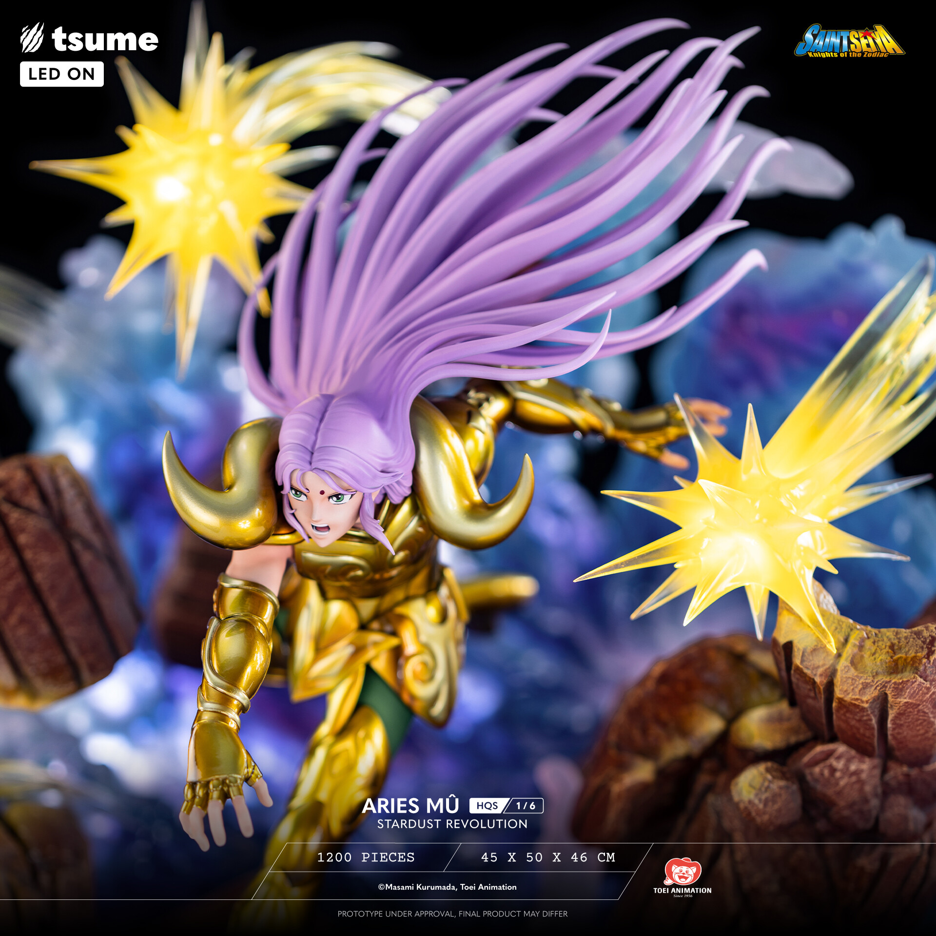 Saint Seiya - Aries Mu - HQS - Stardust Revolution - 1/6 (Tsume) photo 11