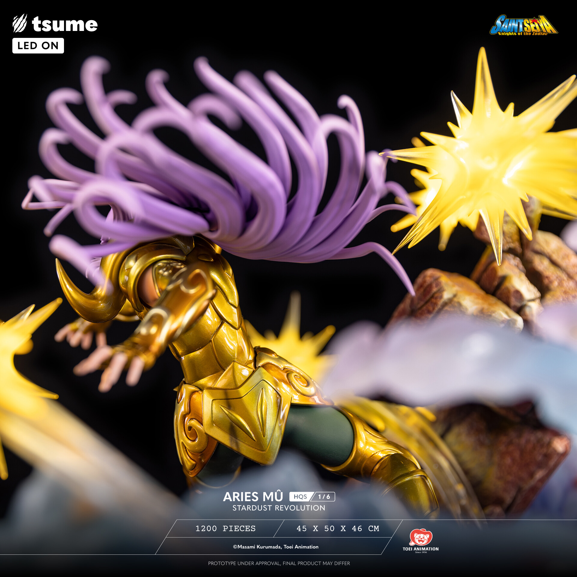 Saint Seiya - Aries Mu - HQS - Stardust Revolution - 1/6 (Tsume) photo 12
