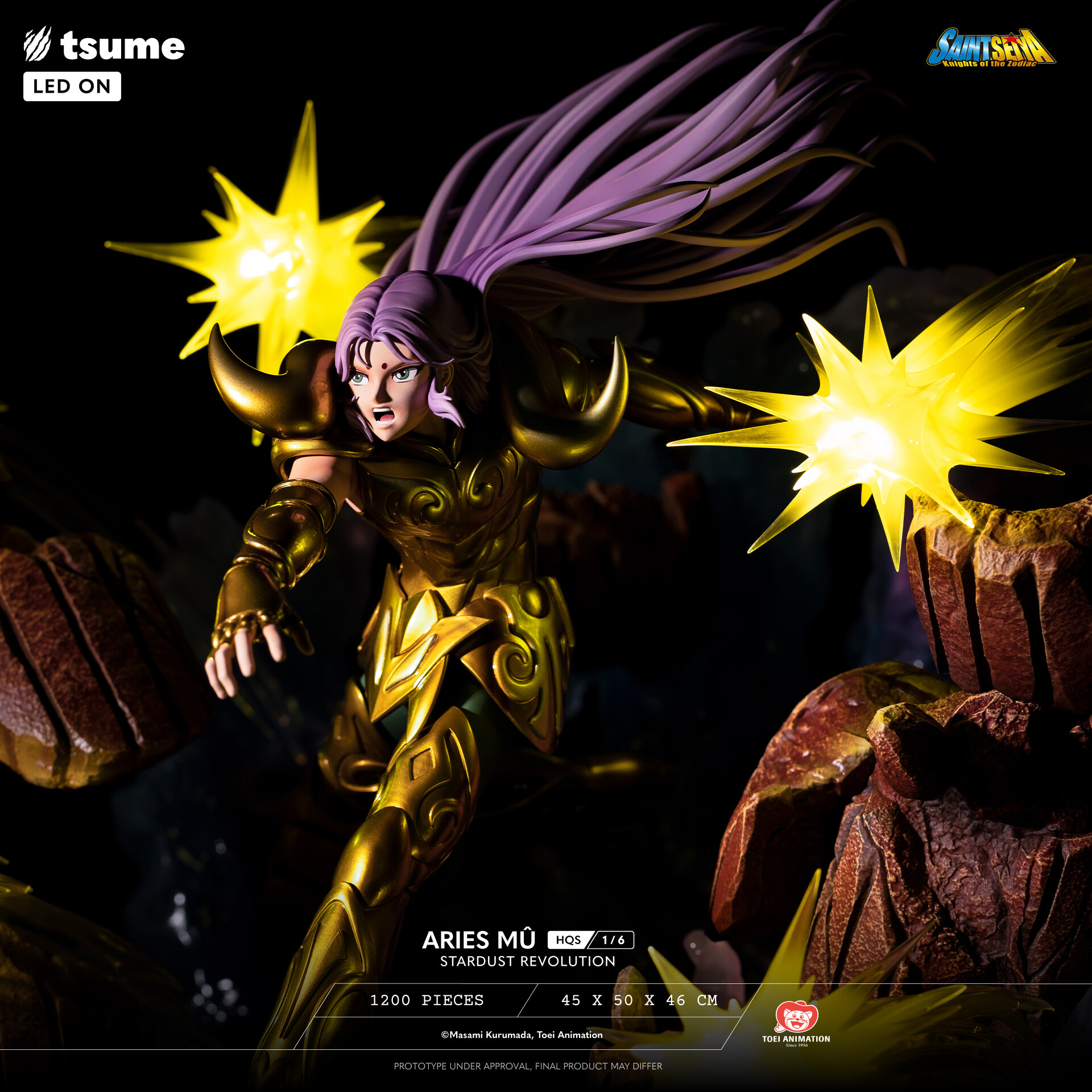 Saint Seiya - Aries Mu - HQS - Stardust Revolution - 1/6 (Tsume) photo 16