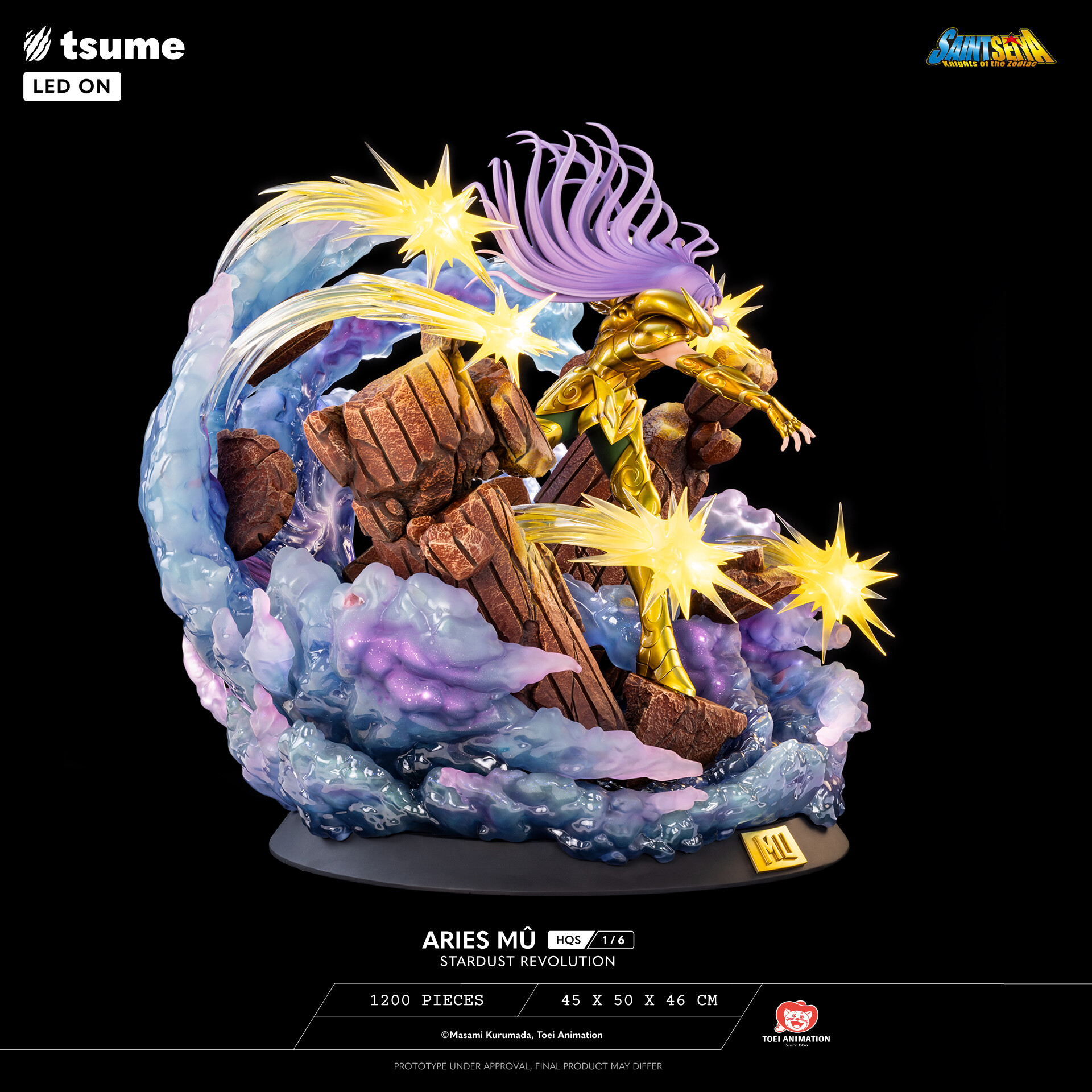 Saint Seiya - Aries Mu - HQS - Stardust Revolution - 1/6 (Tsume) photo 17