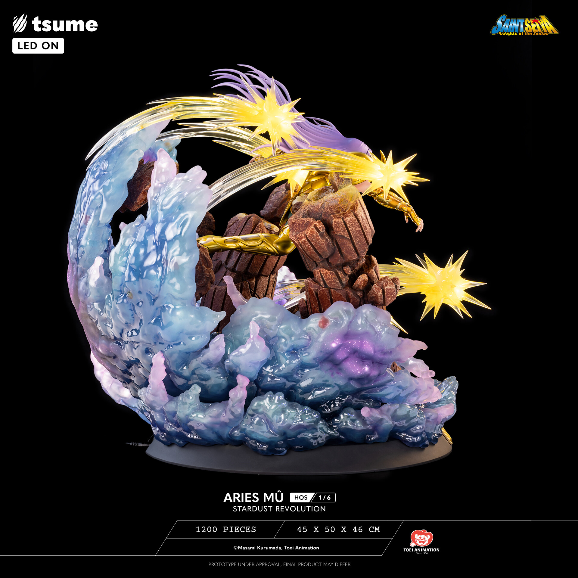 Saint Seiya - Aries Mu - HQS - Stardust Revolution - 1/6 (Tsume) photo 18