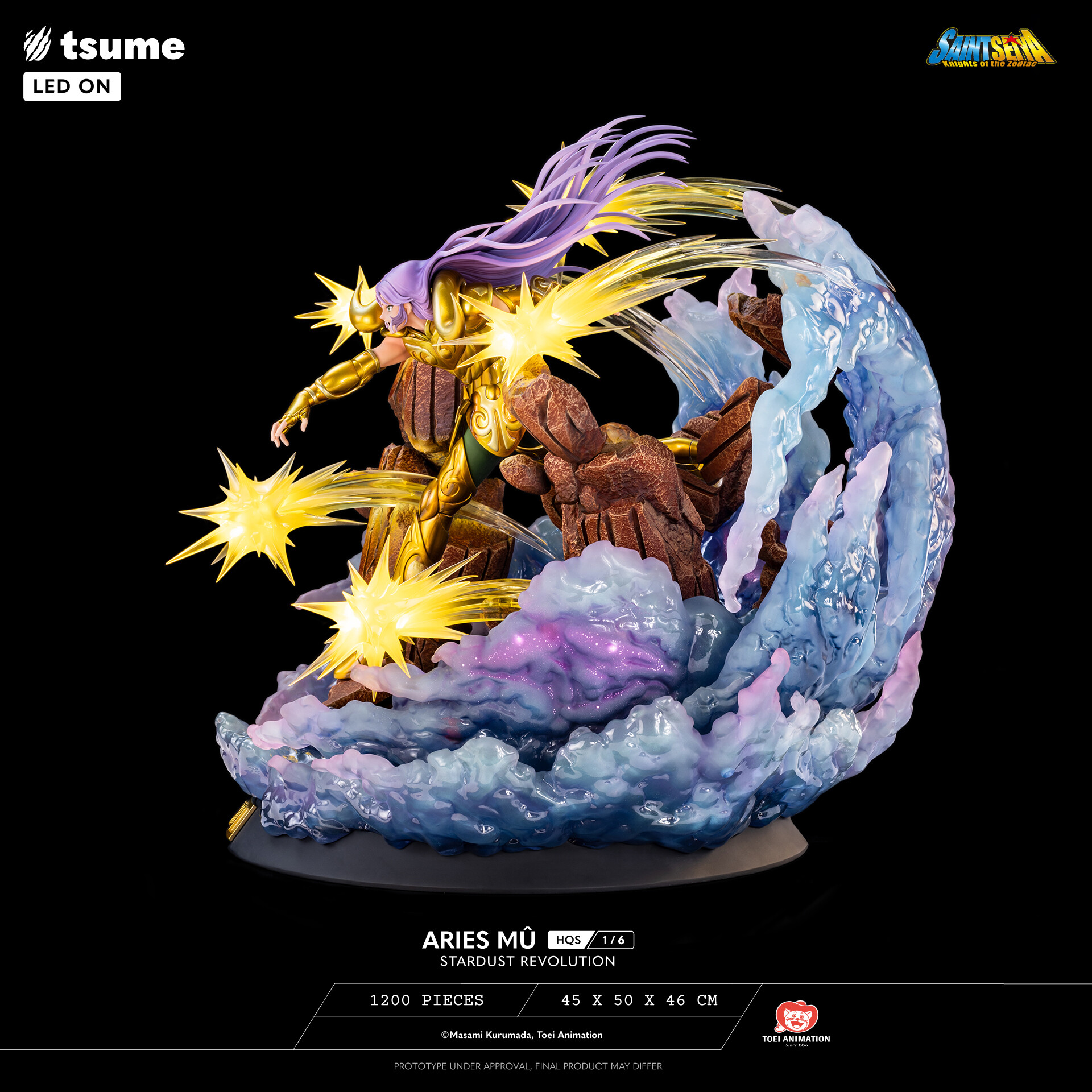 Saint Seiya - Aries Mu - HQS - Stardust Revolution - 1/6 (Tsume) photo 21