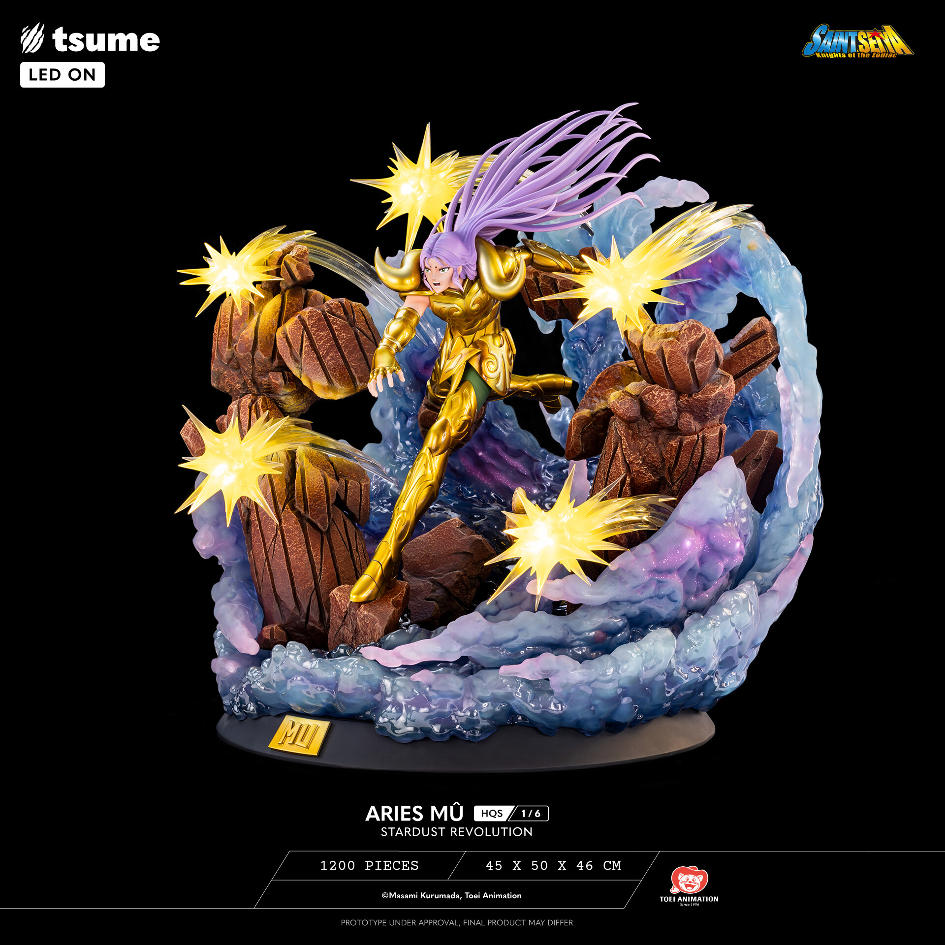 Saint Seiya - Aries Mu - HQS - Stardust Revolution - 1/6 (Tsume) photo 22
