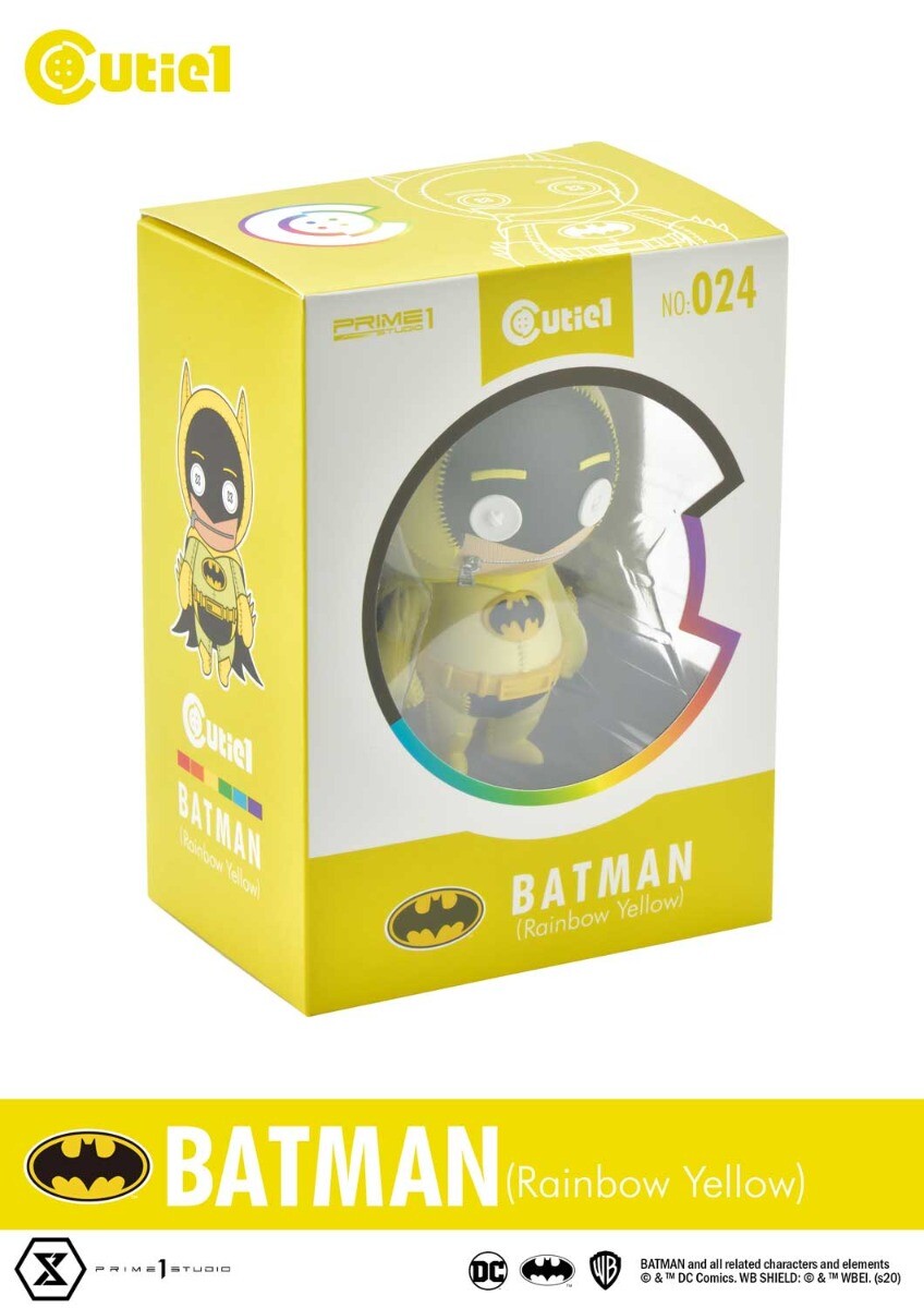 DC Universe - Batman - Cutie1 (No:024) - Rainbow Yellow (Prime 1 Studio) photo 5
