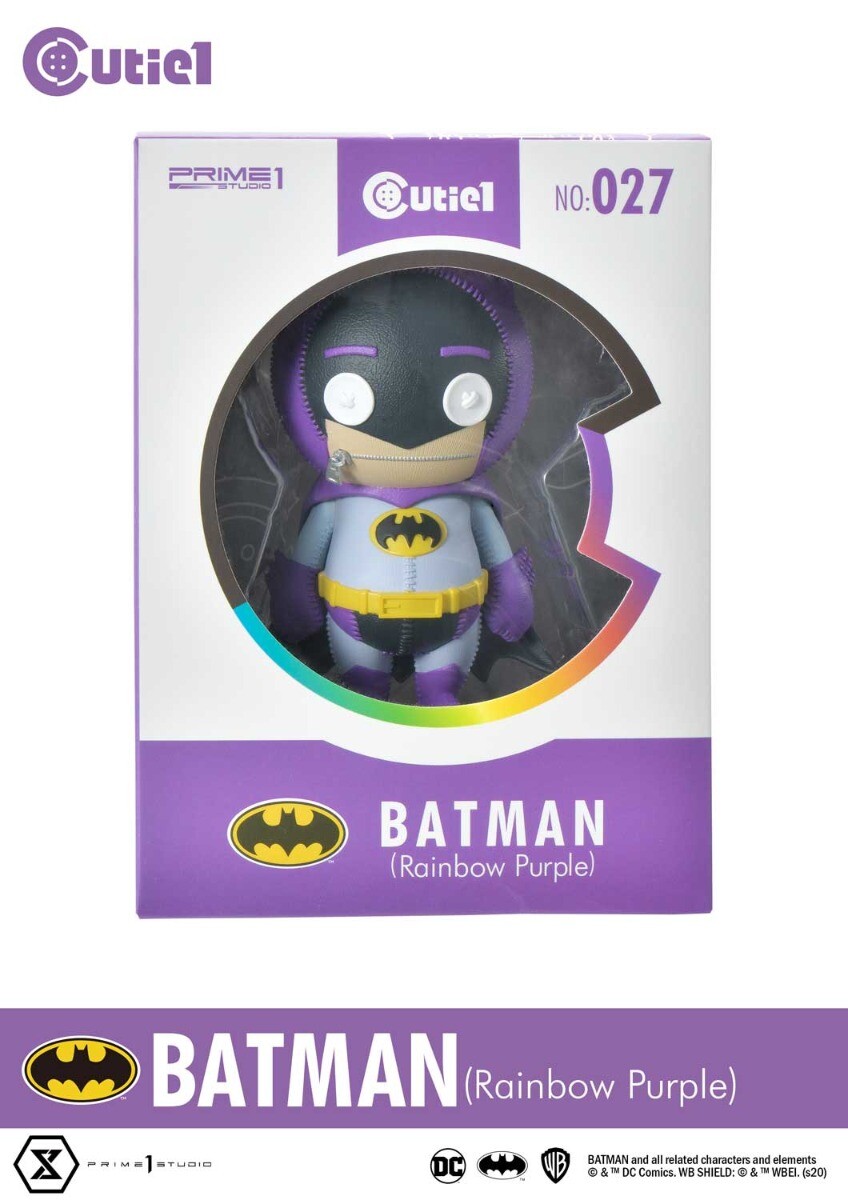 DC Universe - Batman - Cutie1 (No:027) - Rainbow Purple (Prime 1 Studio) photo 5