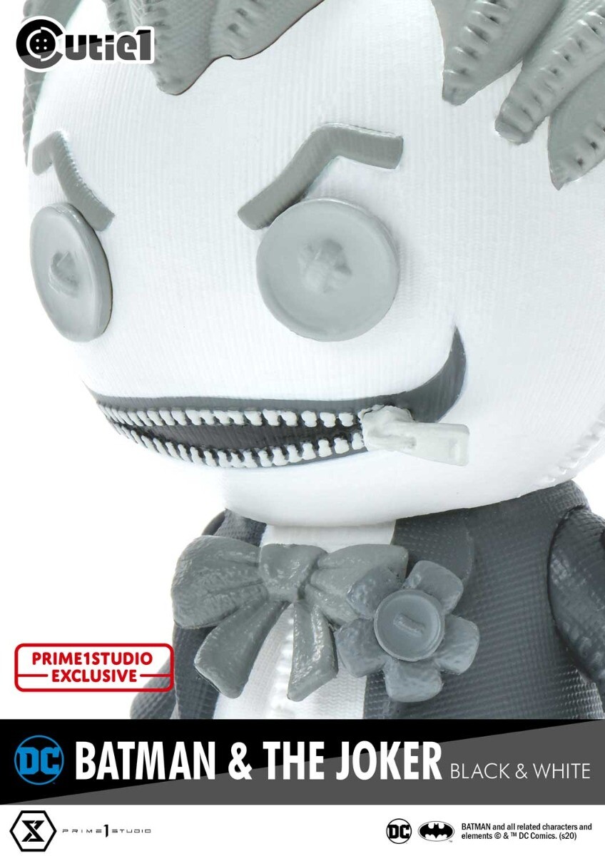 DC Universe - Joker - Cutie1  (No:052) - Black & White (Prime 1 Studio) photo 5