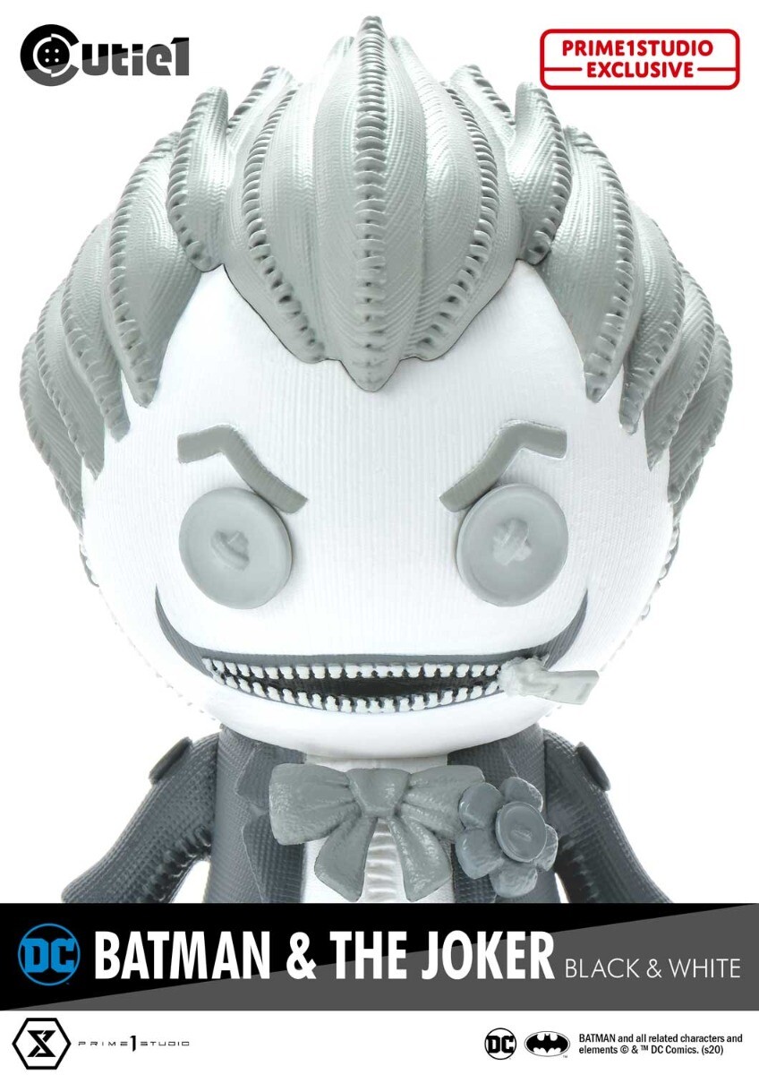 DC Universe - Joker - Cutie1  (No:052) - Black & White (Prime 1 Studio) photo 6