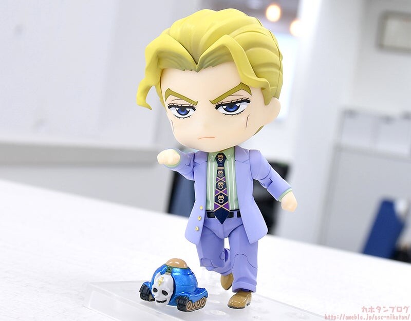 Diamond wa Kudakenai - Jojo no Kimyou na Bouken - Kawajiri Kousaku (Kira) - Kira Yoshikage - Sheer Heart Attack - Stray Cat - Nendoroid  (#2163) (Good Smile Company, Medicos Entertainment) photo 9