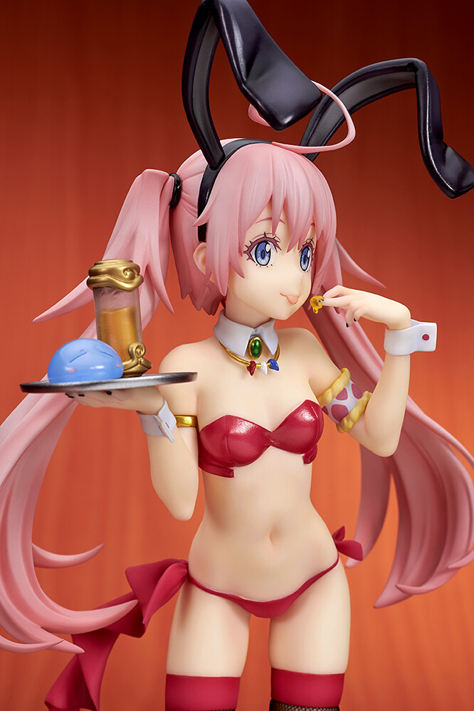 Tensei Shitara Slime Datta Ken - Milim Nava - Rimuru Tempest - 1/7 - Bunny Girl Style, Limited Extra Color (Ques Q)