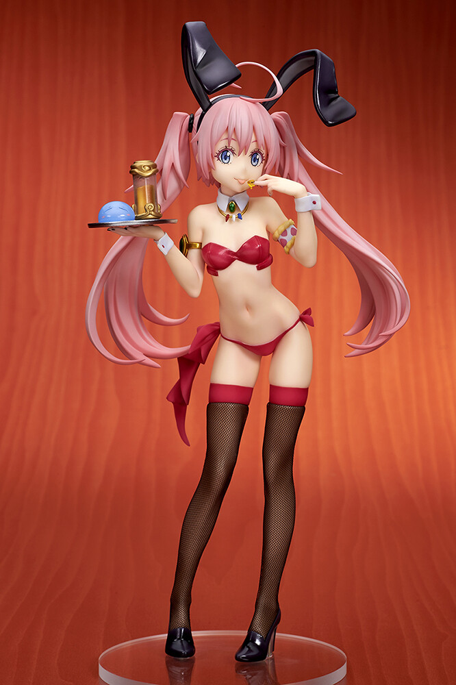 Tensei Shitara Slime Datta Ken - Milim Nava - Rimuru Tempest - 1/7 - Bunny Girl Style, Limited Extra Color (Ques Q) photo 4