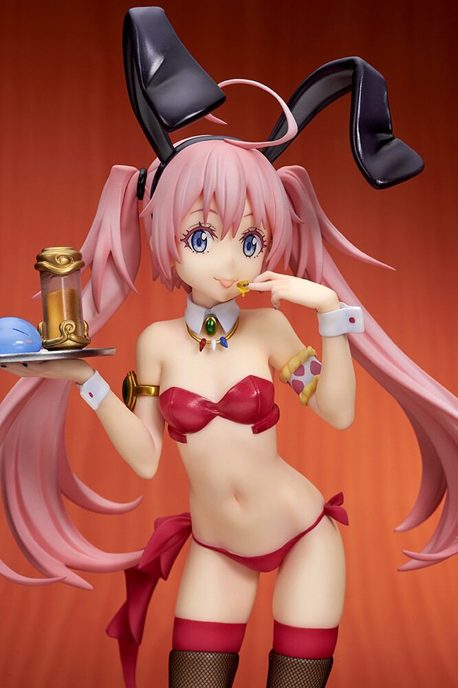 Tensei Shitara Slime Datta Ken - Milim Nava - Rimuru Tempest - 1/7 - Bunny Girl Style, Limited Extra Color (Ques Q) photo 5