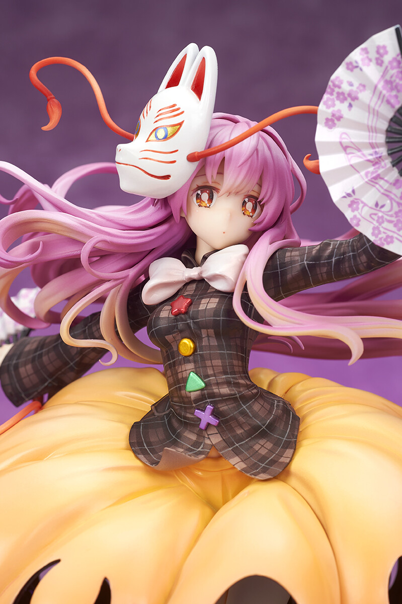 Touhou Project - Hata no Kokoro - 1/8 - Hyoujou Yutakana Poker Face, Light Edition, Limited Extra Color (Ques Q) photo 3