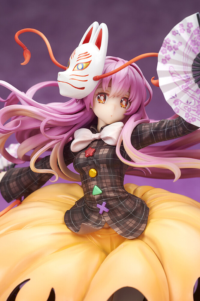 Touhou Project - Hata no Kokoro - 1/8 - Hyoujou Yutakana Poker Face, Light Edition, Limited Extra Color (Ques Q) photo 9