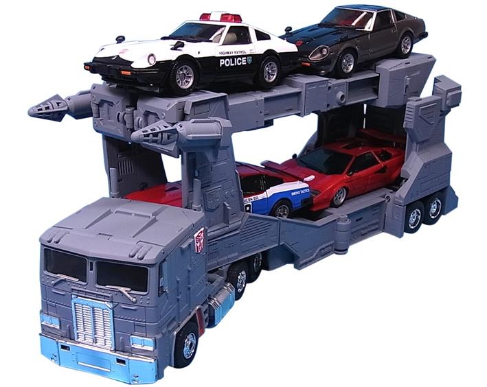 The Transformers: The Movie - Transformers 2010 - Daniel Witwicky - Spike Witwicky - Ultra Magnus - The Transformers: Masterpiece (MP-22) (Takara Tomy)