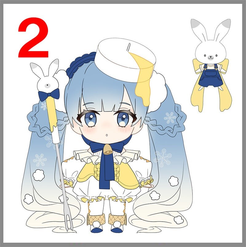 Vocaloid - Hatsune Miku - Rabbit Yukine - Figma  (#EX‐068) - Snow, Winter Delicacy Ver. (Max Factory) photo 5