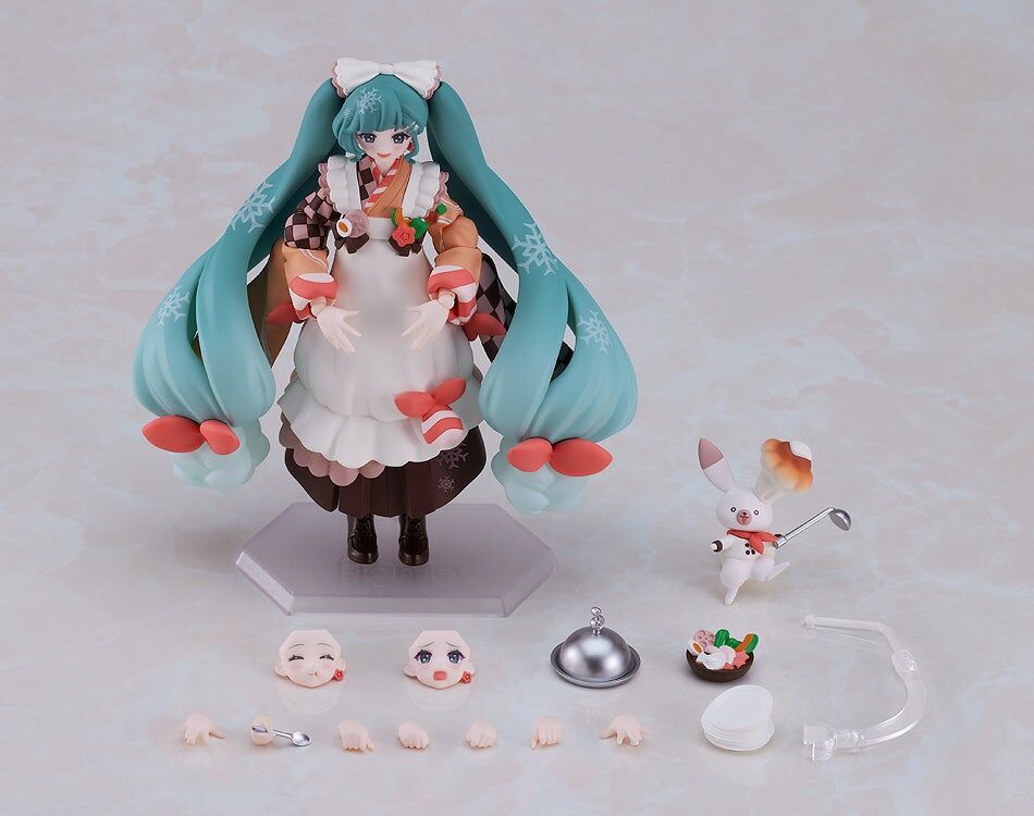 Vocaloid - Hatsune Miku - Rabbit Yukine - Figma  (#EX‐068) - Snow, Winter Delicacy Ver. (Max Factory) photo 9