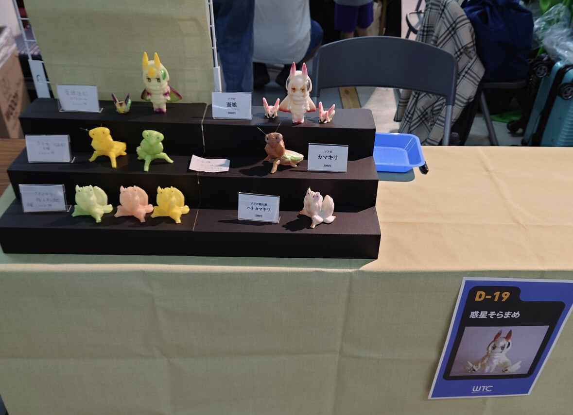 Original - Doujin Figure - Sofubi Figure - Sanjou (Wakusei Sora Mame) photo 3