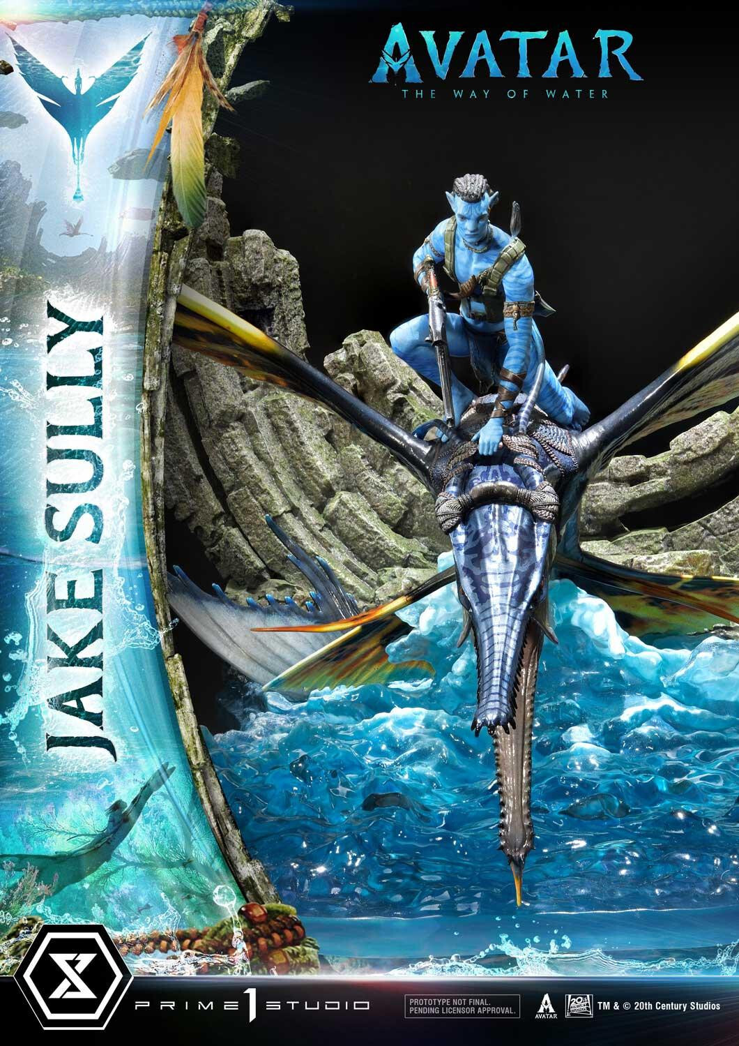 Avatar: The Way of Water - Ilu - Jake Sully - Kiri - Skimwing - Diorama - Ultimate Diorama Masterline  (UDMAVTR-01) (Prime 1 Studio) photo 12